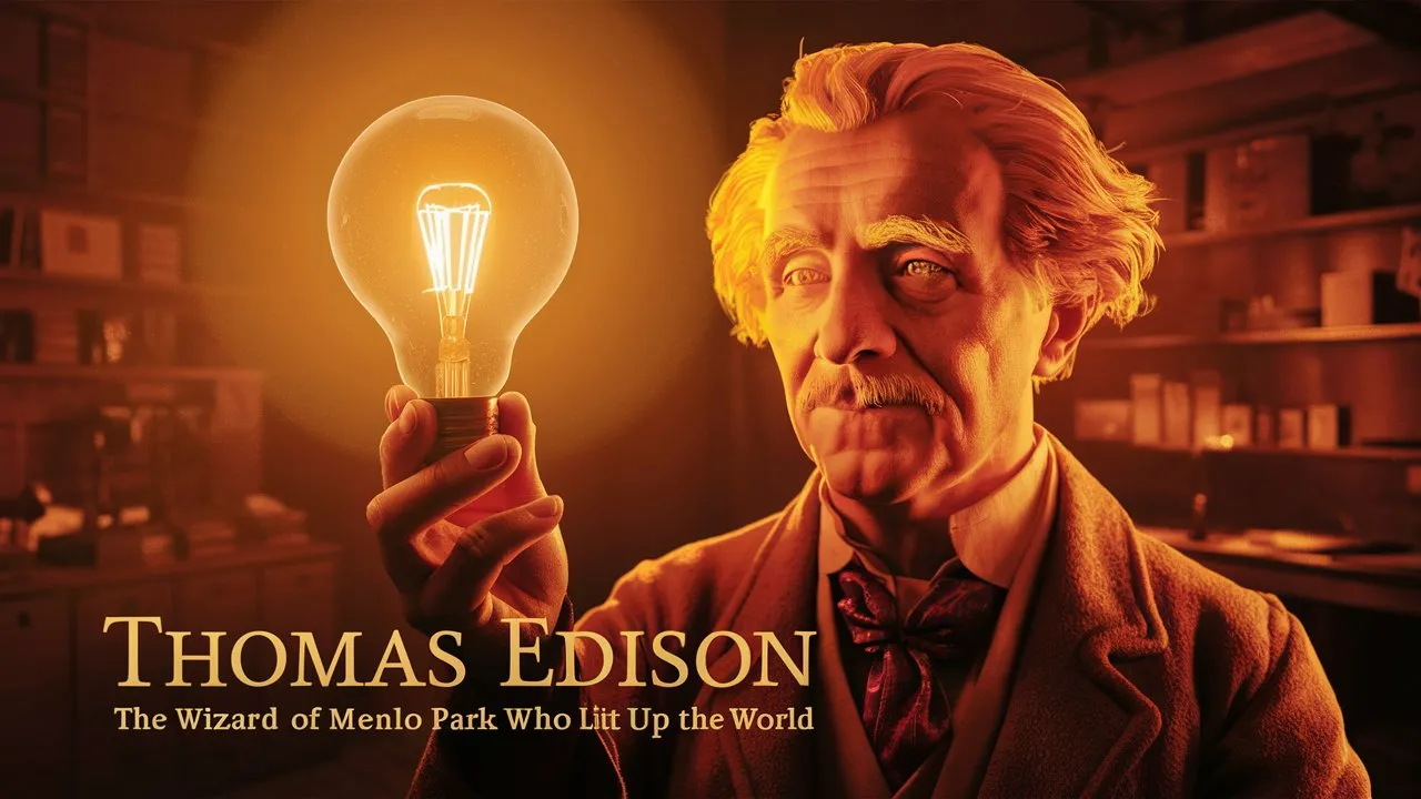 Thomas Edison: The Wizard of Menlo Park Who Lit Up the World
