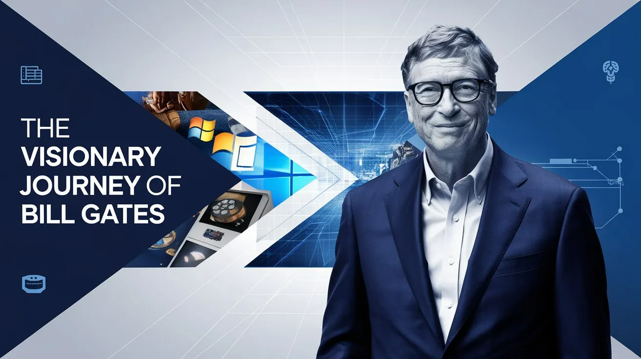 The Visionary Journey of Bill Gates: Microsoft’s Co-Founder and Tech Pioneer
