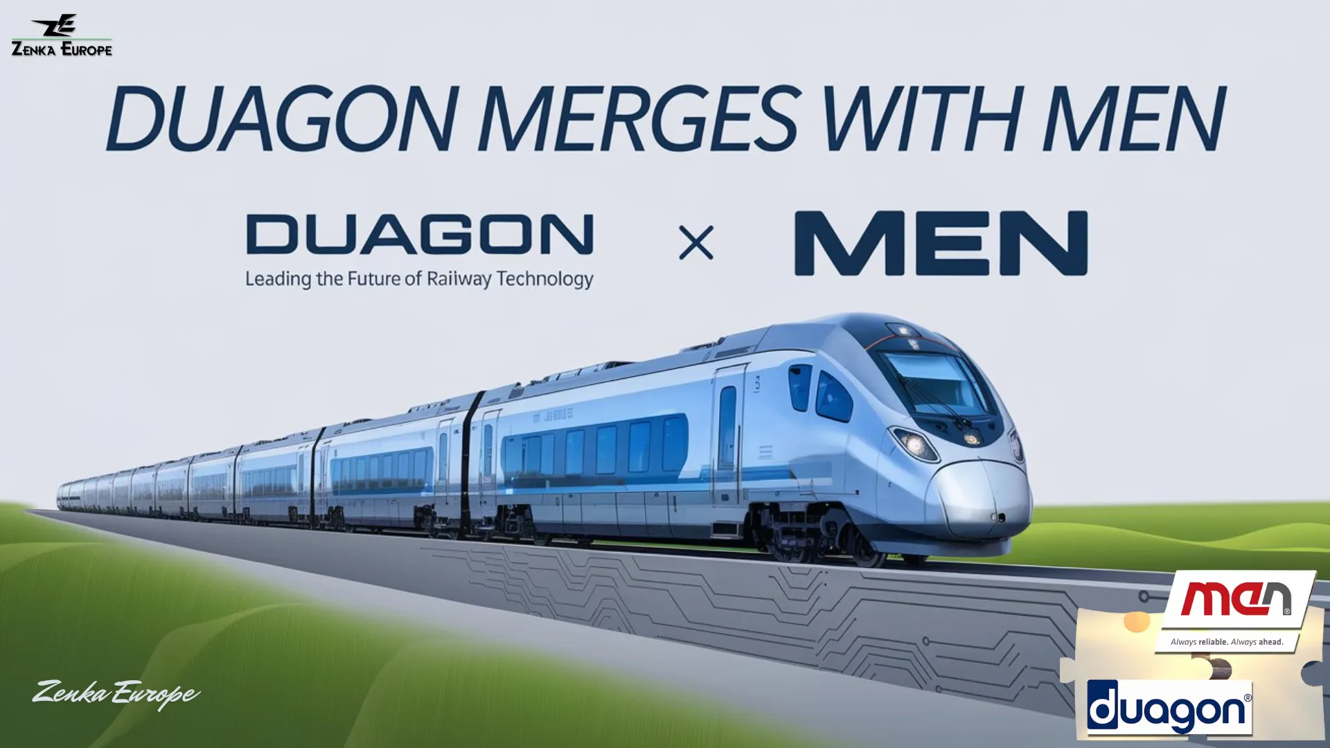 Duagon Merges with MEN to Lead Railway Communication Solutions