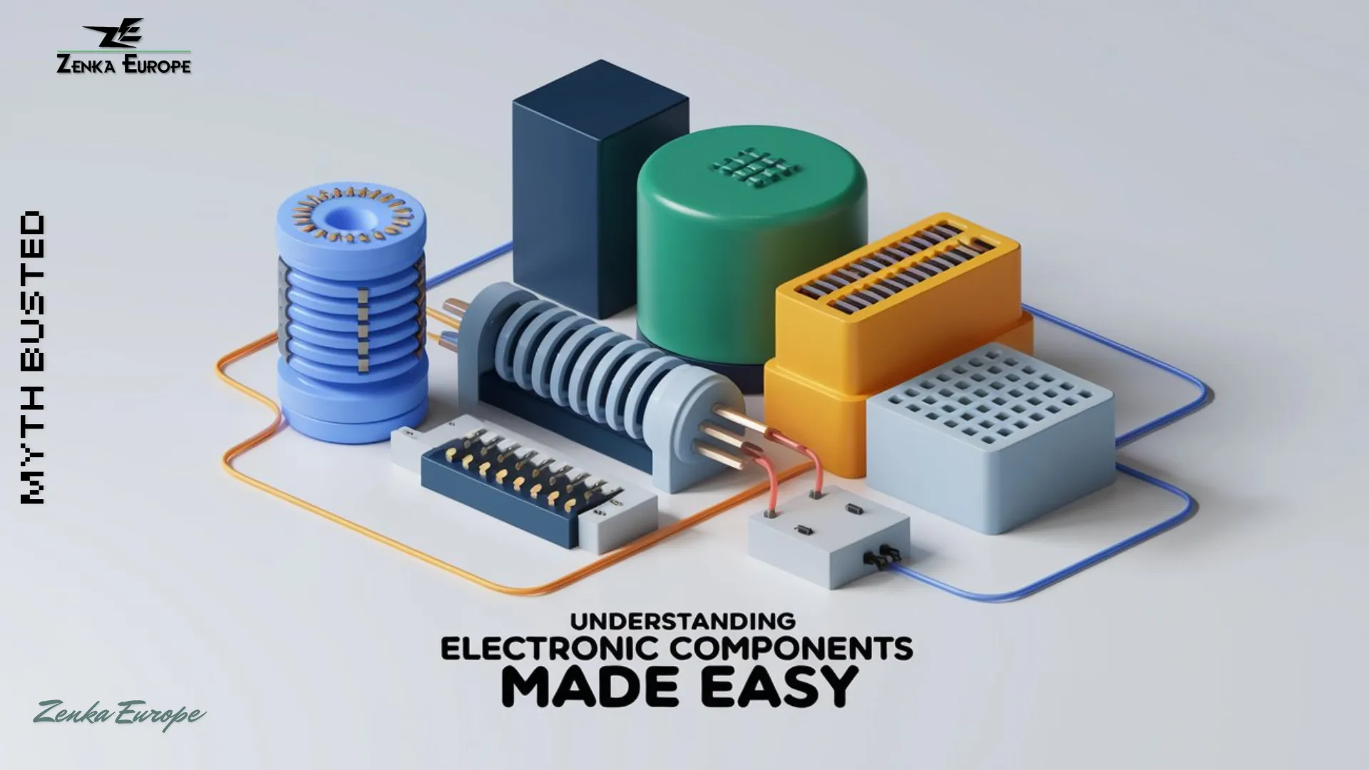 Electronics Myths Busted: Understanding Resistors, Capacitors, and Transistors Easily