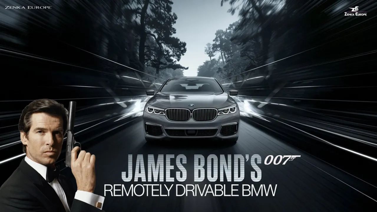 The Tech Behind James Bond's Remotely Drivable BMW: Ericsson Phone-Controlled Car