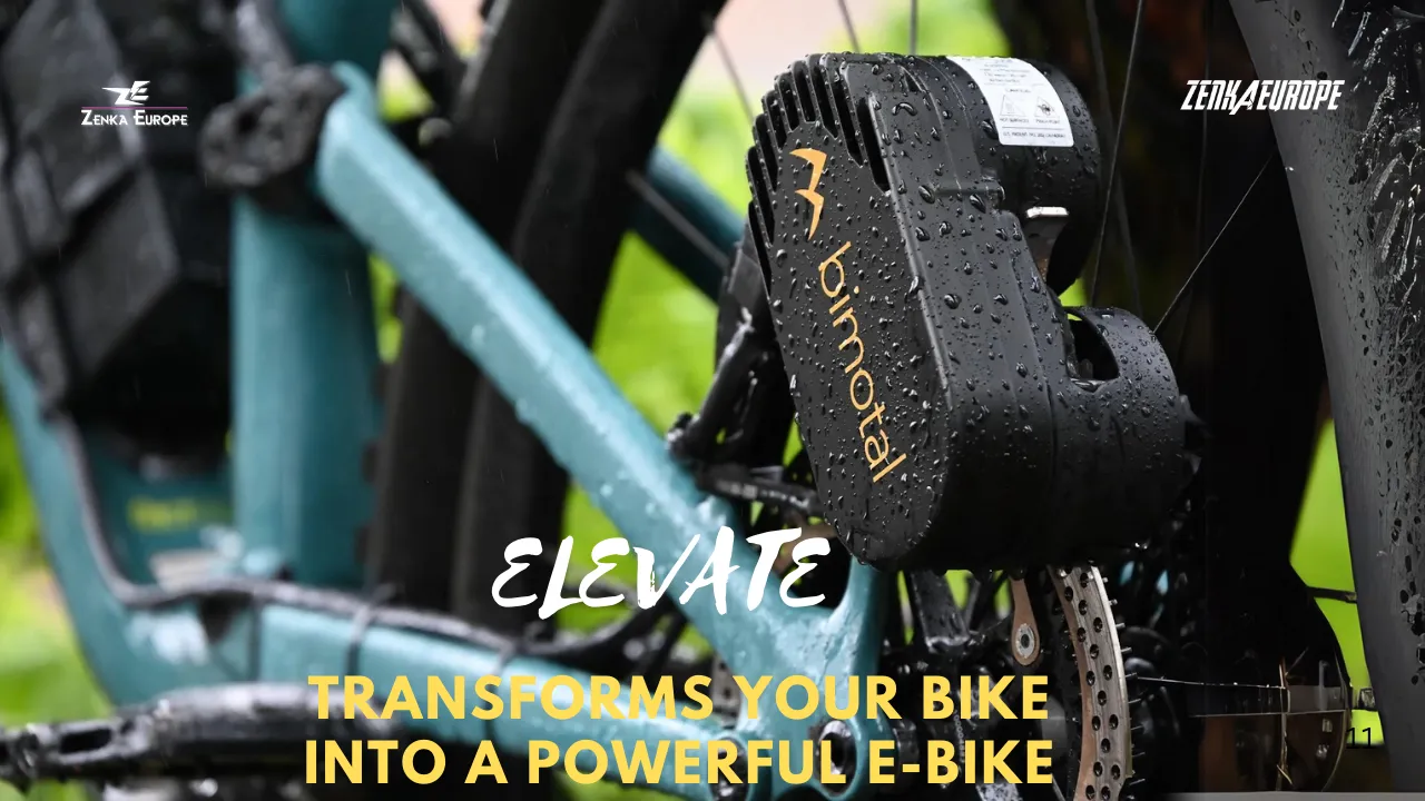 Bimotal Elevate: A Device That Transforms Traditional Bikes into E-Bikes
