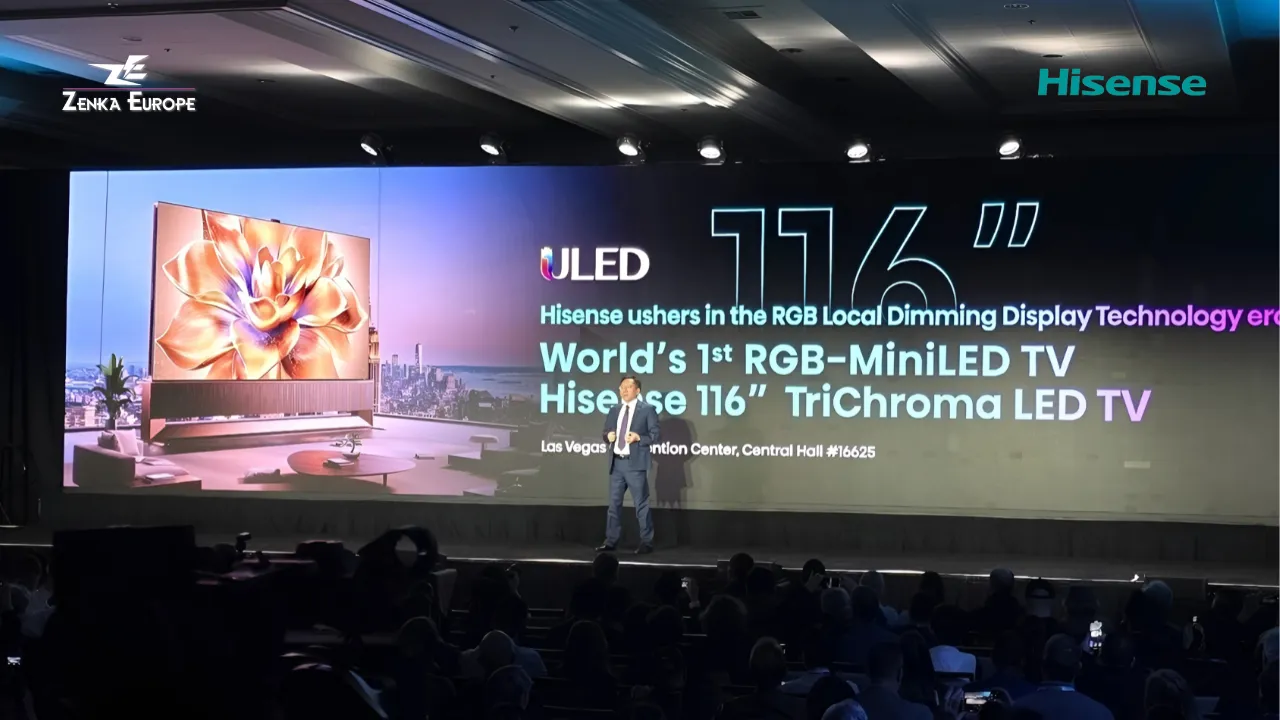 Experience Unparalleled Visuals with Hisense’s 116-inch TriChroma LED TV