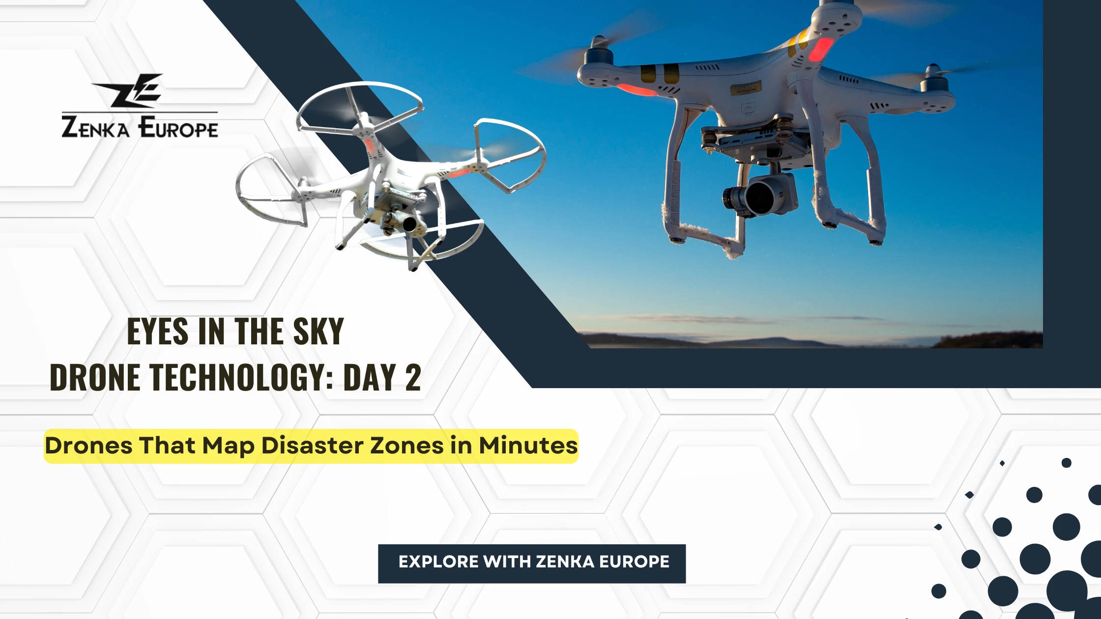 Drones That Map Disaster Zones in Minutes
